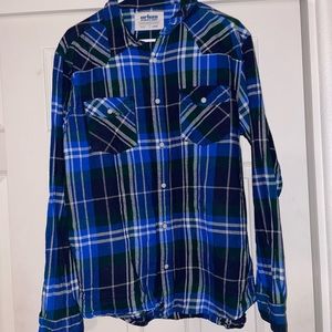 Mens button up Flannel